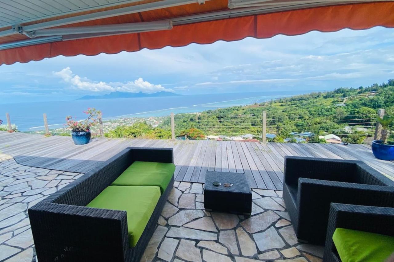 Villa Bounty Amazing Ocean View Punaauia  Dış mekan fotoğraf