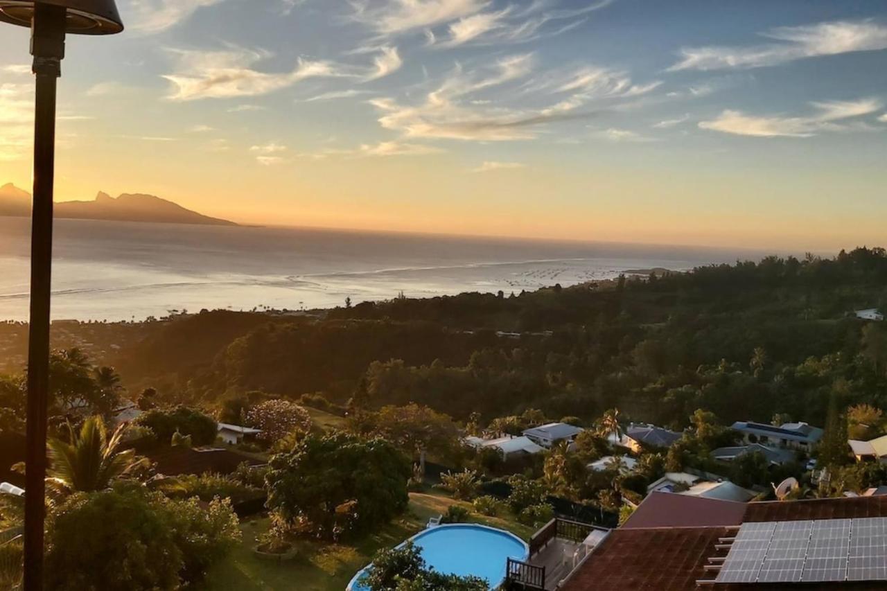 Villa Bounty Amazing Ocean View Punaauia  Dış mekan fotoğraf