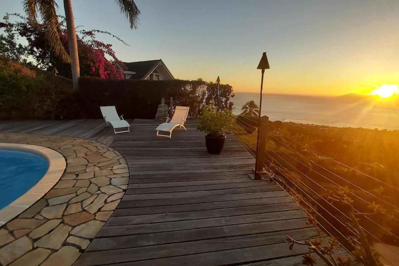 Villa Bounty Amazing Ocean View Punaauia  Dış mekan fotoğraf
