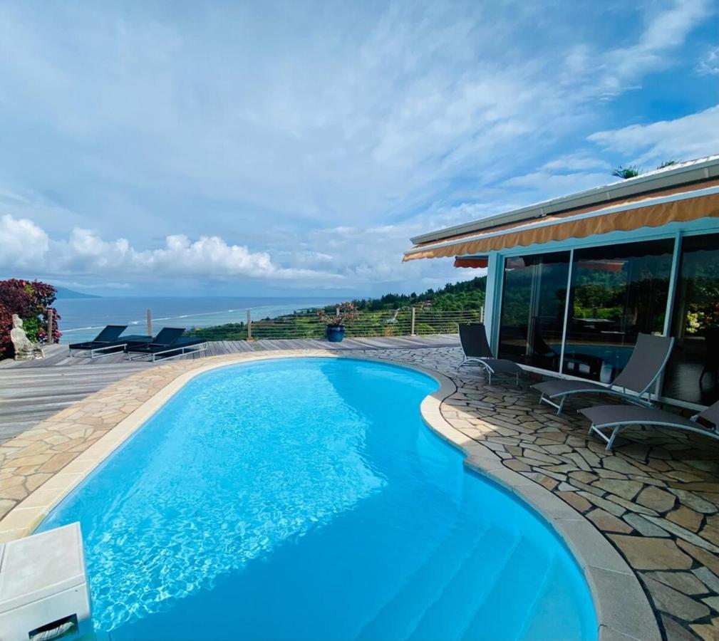 Villa Bounty Amazing Ocean View Punaauia  Dış mekan fotoğraf